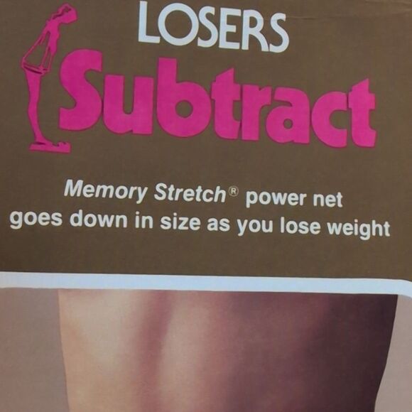 70s Vintage women'Subtract shape wear control brief underwear size 30 waist NWT - Picture 7 of 12